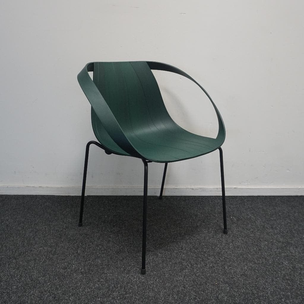 Moroso Impossible Wood tuinstoel | Armstoel | Forest Green, Huis en Inrichting, Stoelen, Gebruikt, Overige kleuren, -, -