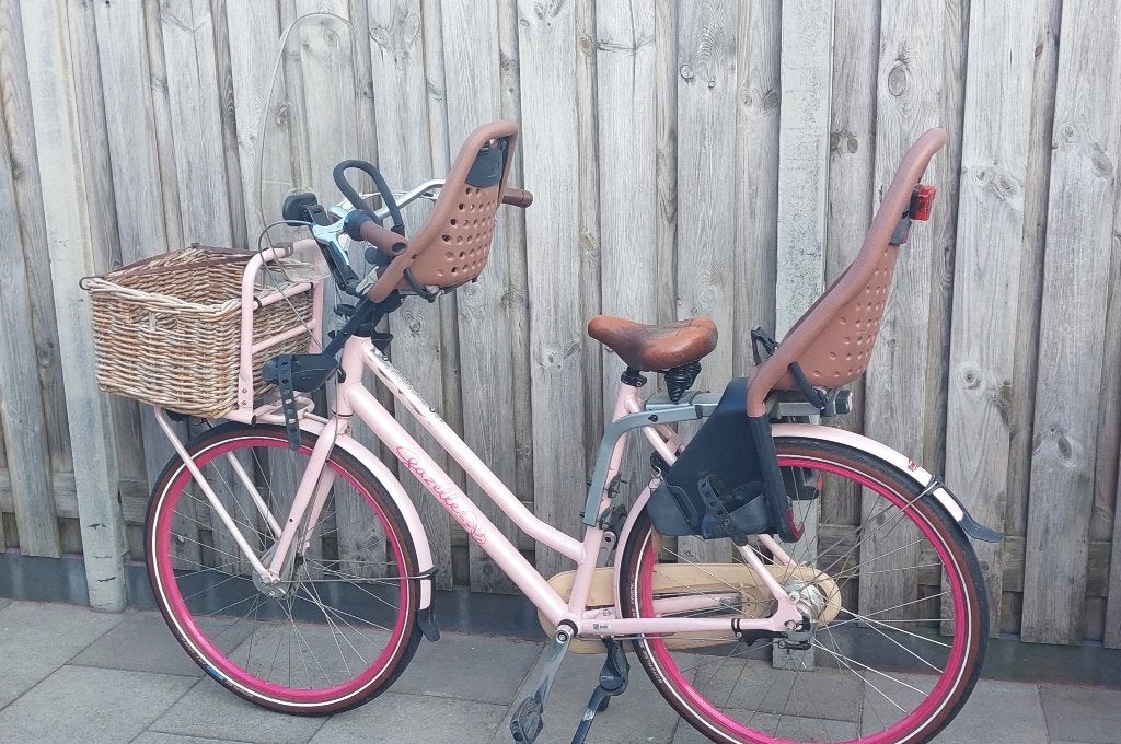 Miss grace fiets, Fietsen en Brommers, Fietsen | Dames | Damesfietsen, Gebruikt, Gazelle, Versnellingen, 56 cm of meer, Trommelrem
