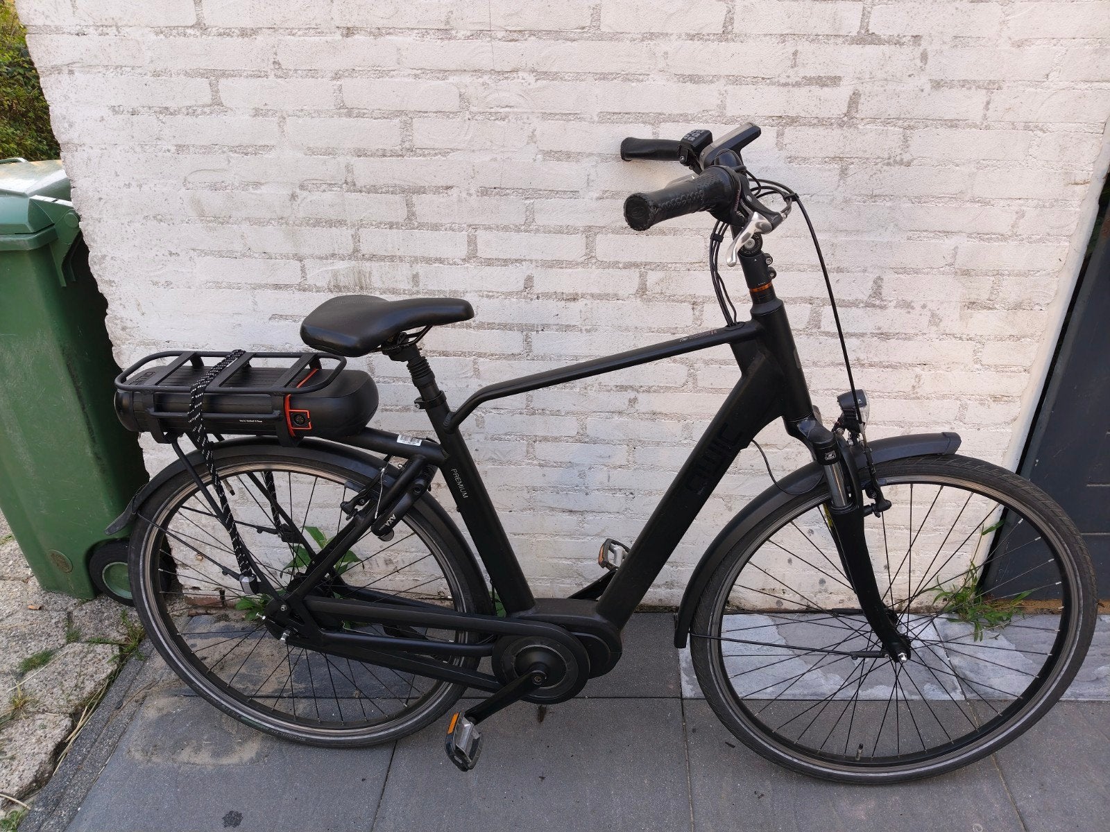 Qwic premium mn7 elektrische herenfiets Bafang middenm, 51 tot 55 cm, Ophalen, Zo goed als nieuw, Overige merken