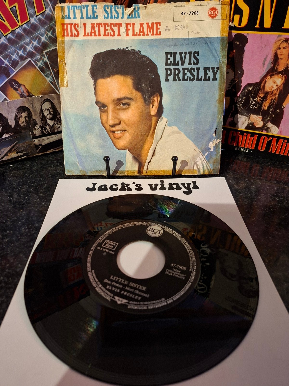 Elvis Presley - Little Sister / His Latest Flame 7 inch 1961, Rock, Gebruikt, 7 inch, Ophalen of Verzenden