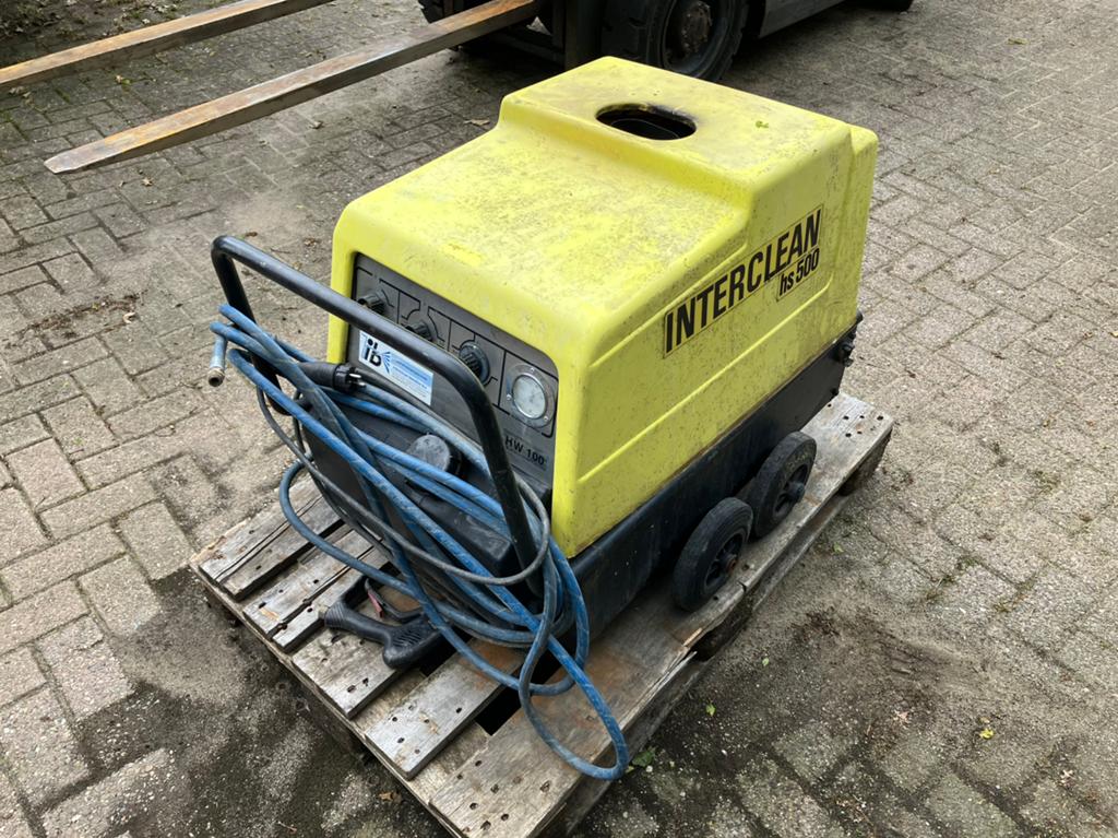 Interclean HS500 stoomreiniger 220V diesel - hapert soms, Ophalen, Gebruikt, Elektrisch