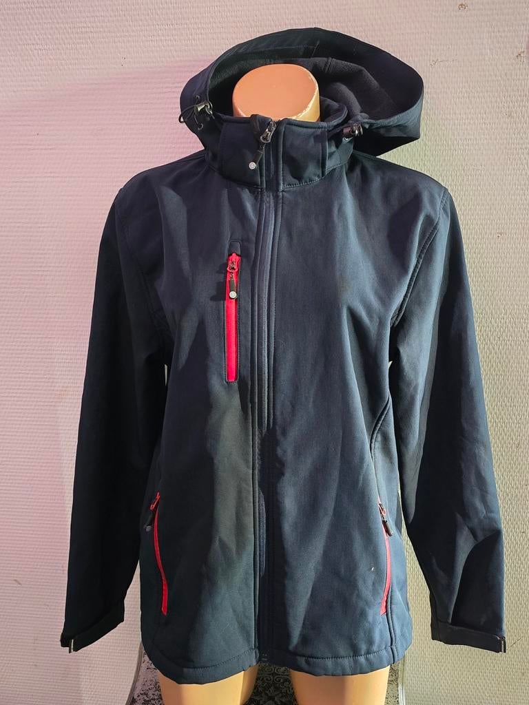 Adventure Line softshell dames jas maat M, Kleding | Dames, Jassen | Zomer, Maat 38/40 (M), Blauw, Ophalen of Verzenden, ADVENTURE LINE