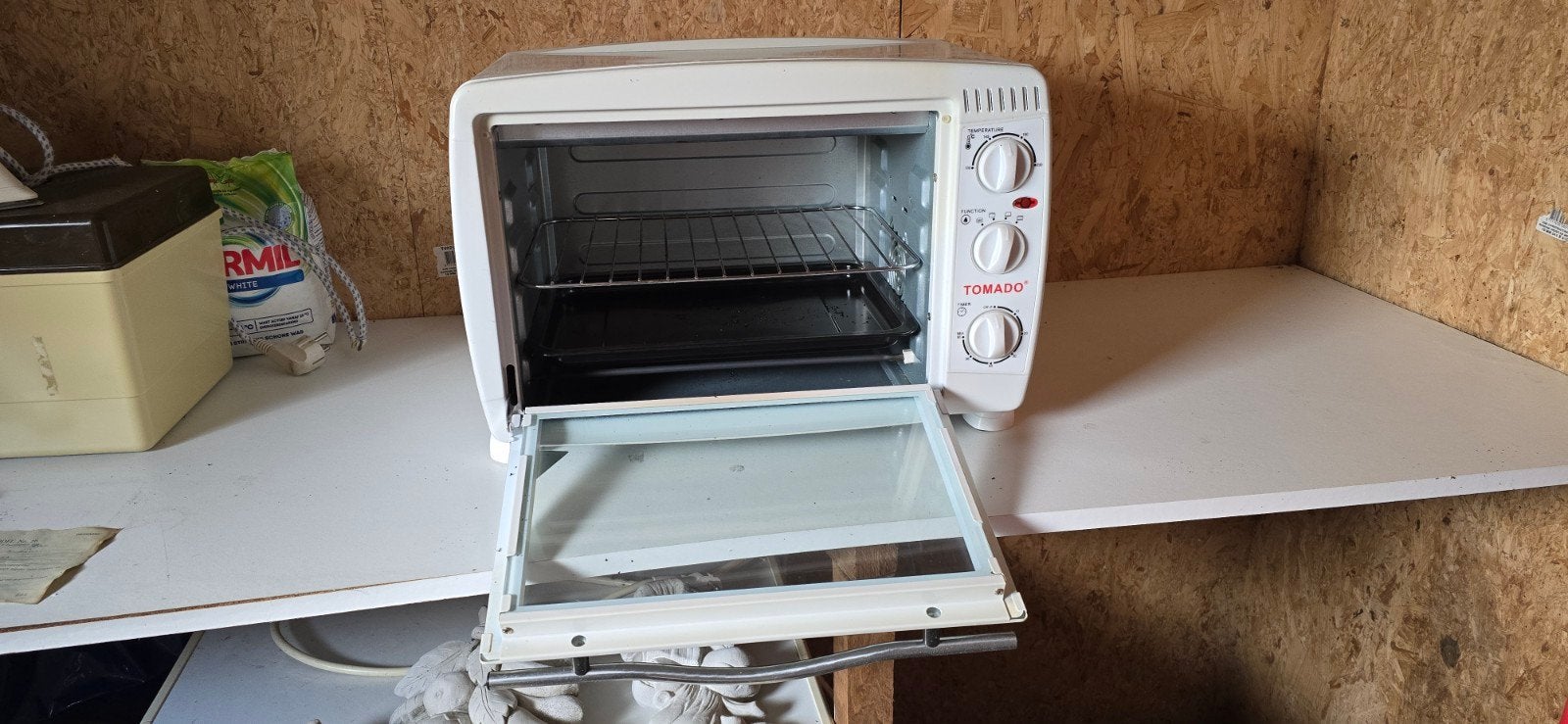 Tomado Mini-oven - Compact en Handig, Ophalen, Minder dan 45 cm, Minder dan 45 cm, Vrijstaand