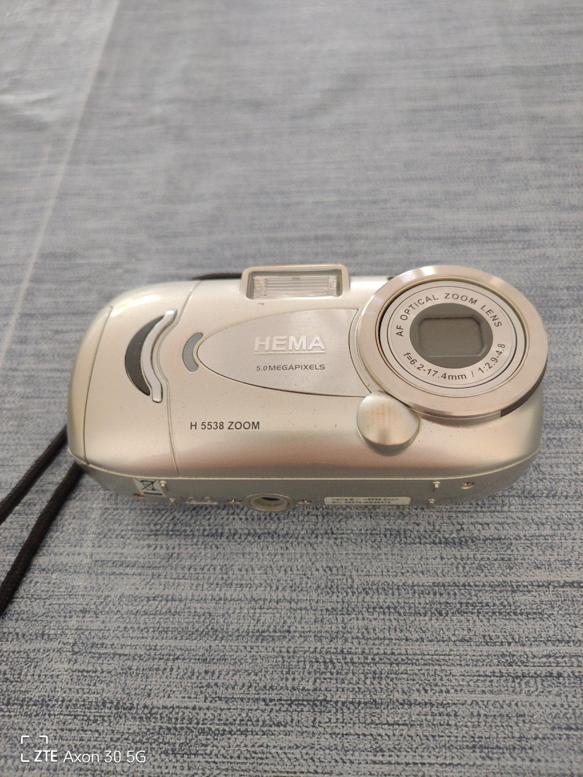 Hema H 5538 Zoom Compact Camera 5.0 Megapixels, Gebruikt, Compact, Ophalen of Verzenden, 4 t/m 7 keer