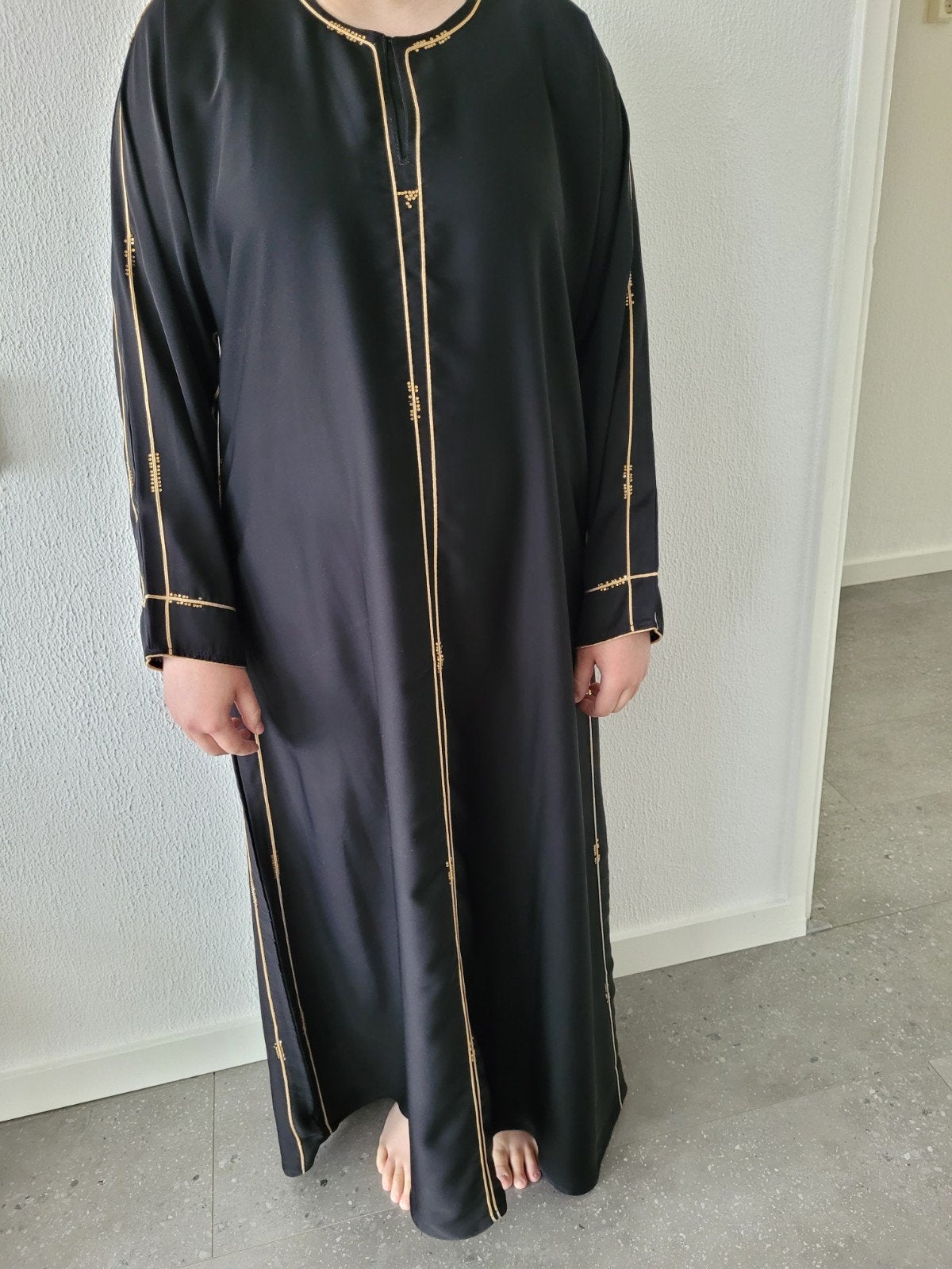 abaya, Ophalen of Verzenden, Zo goed als nieuw, Zwart