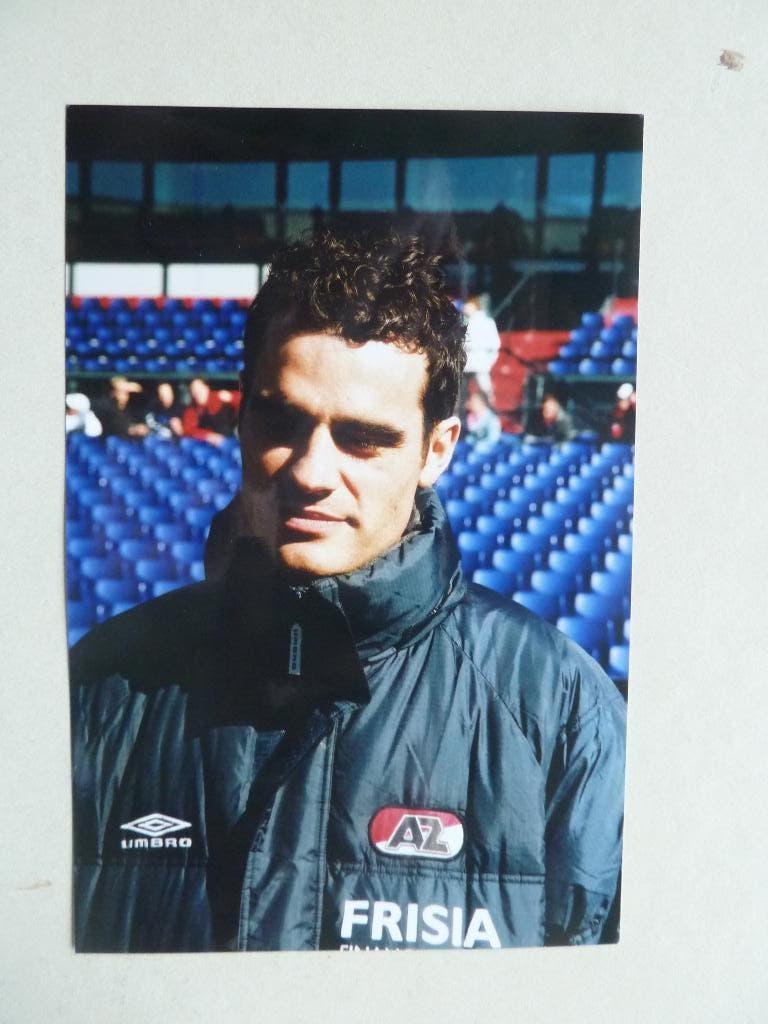Foto. Kenneth.Perez.  AZ.   2001/2002.  10 x 15 cm, Ophalen of Verzenden, Zo goed als nieuw, AZ, Overige typen