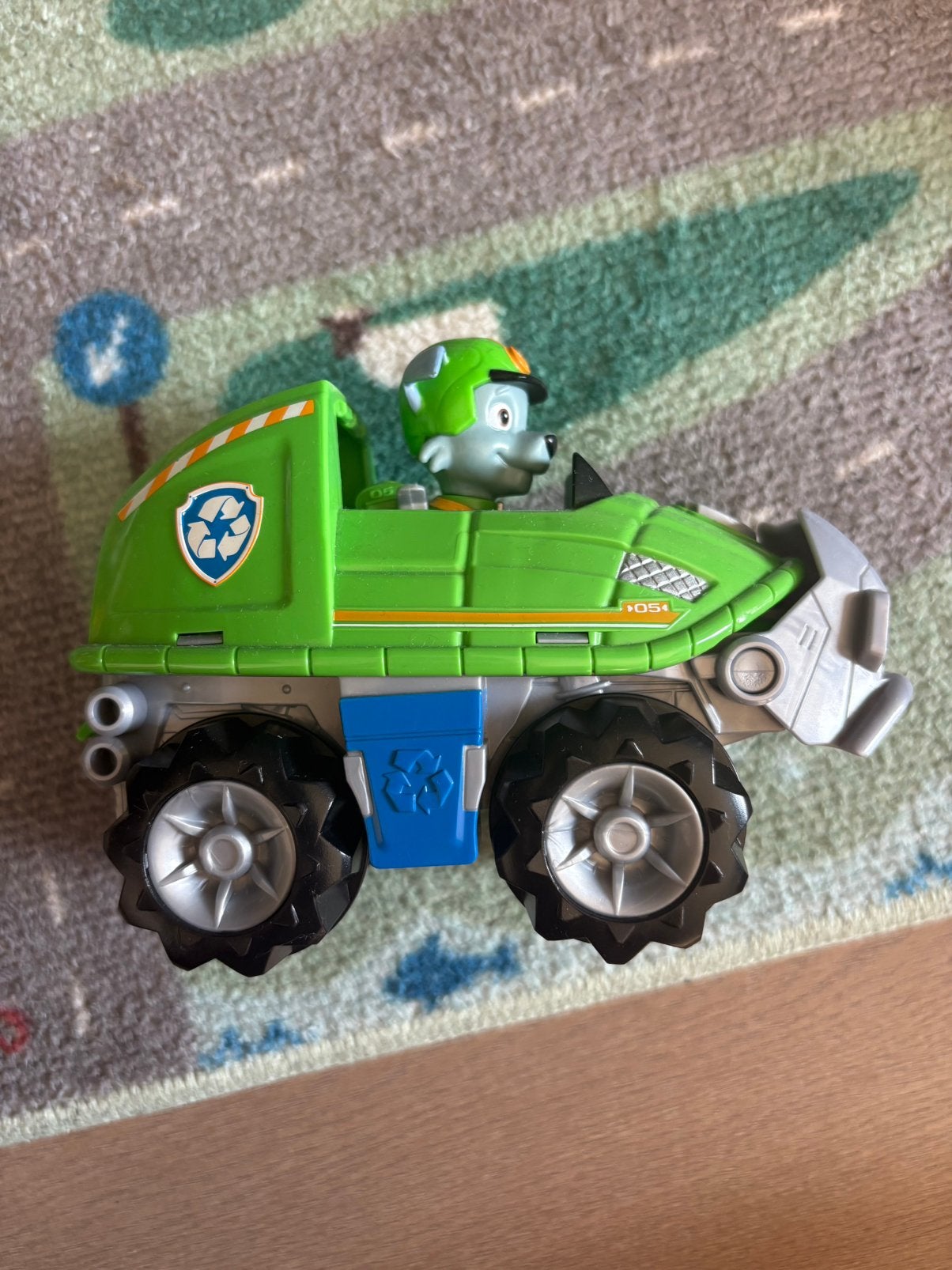 Paw Patrol Jungle Pups Rocky’s schildpadvoertuig, Ophalen, Zo goed als nieuw