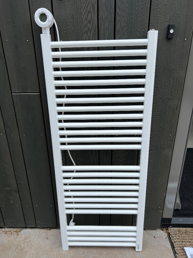 Elektrische badkamer-radiator, Ophalen, 100 tot 150 cm, Overige typen, 50 tot 100 cm