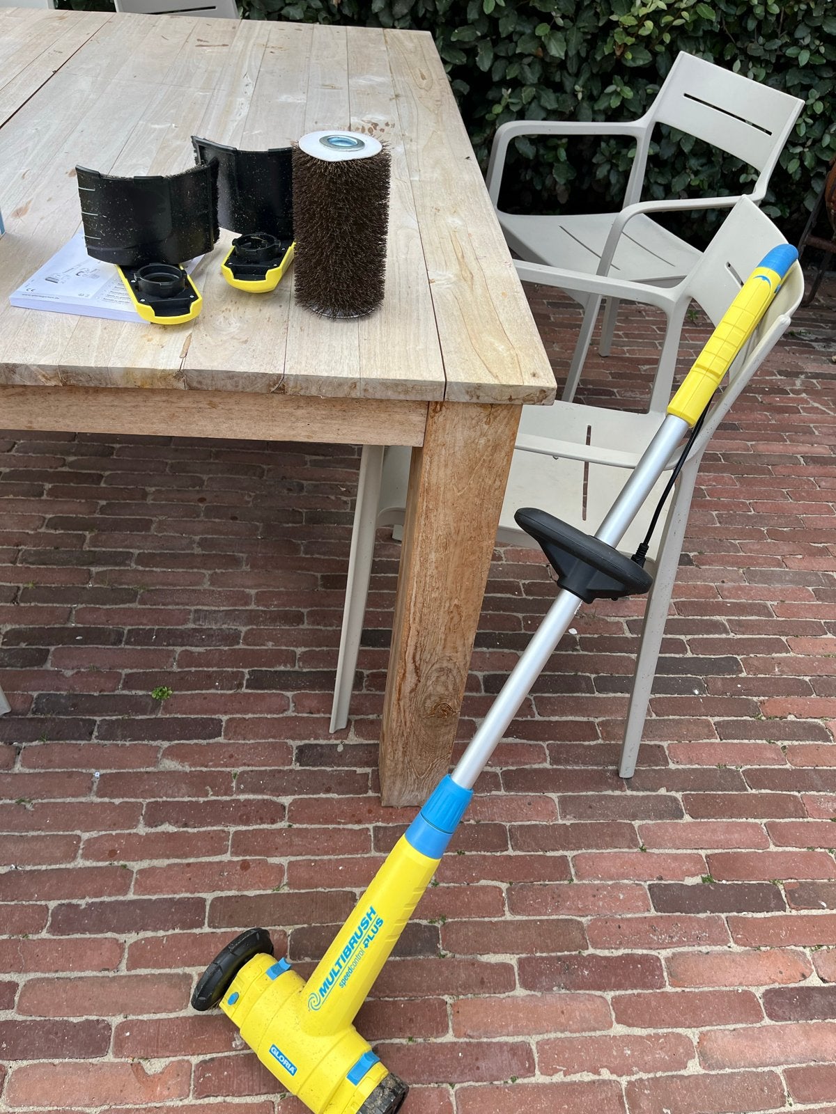 Gloria Multibrush Plus met diverse opzetborstels, Tuin en Terras, Ophalen, Zo goed als nieuw, Overige soorten