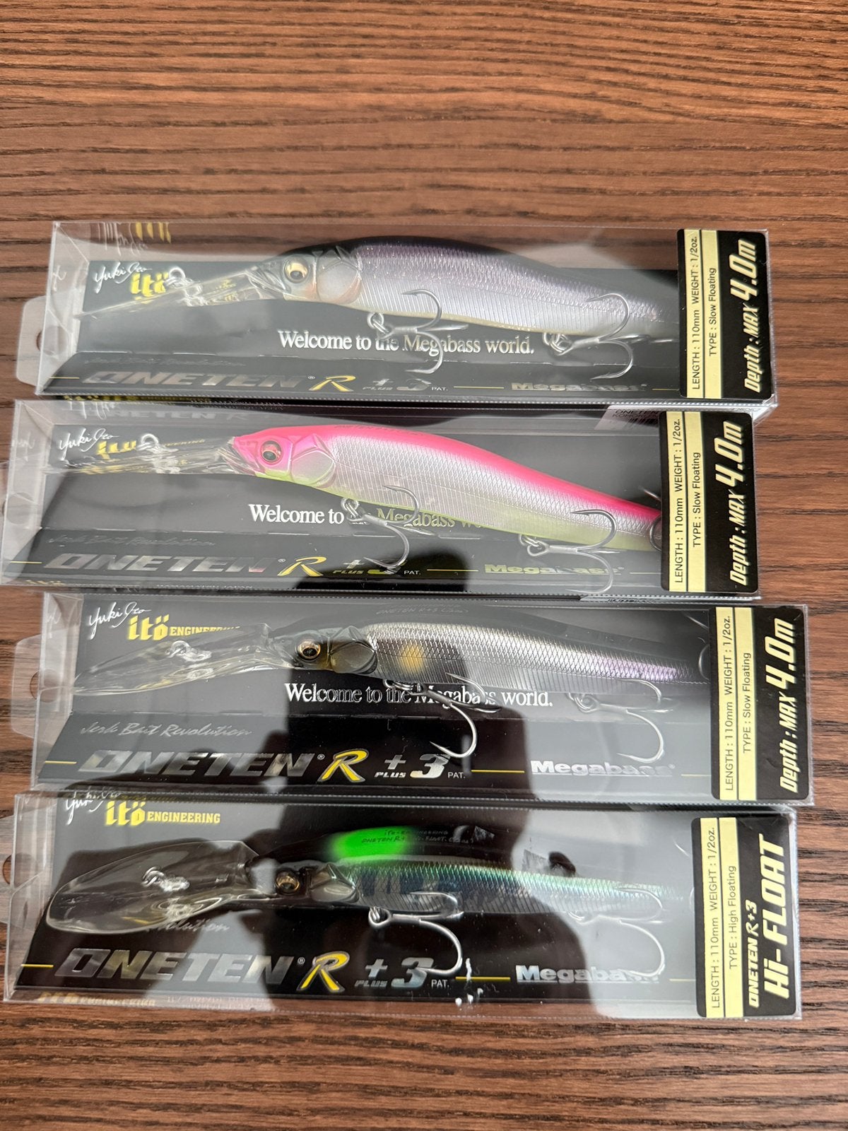 Megabass Vision Oneten R +3 / 110 R +3 Meerdere Kleuren, Ophalen of Verzenden, Nieuw, Overige typen