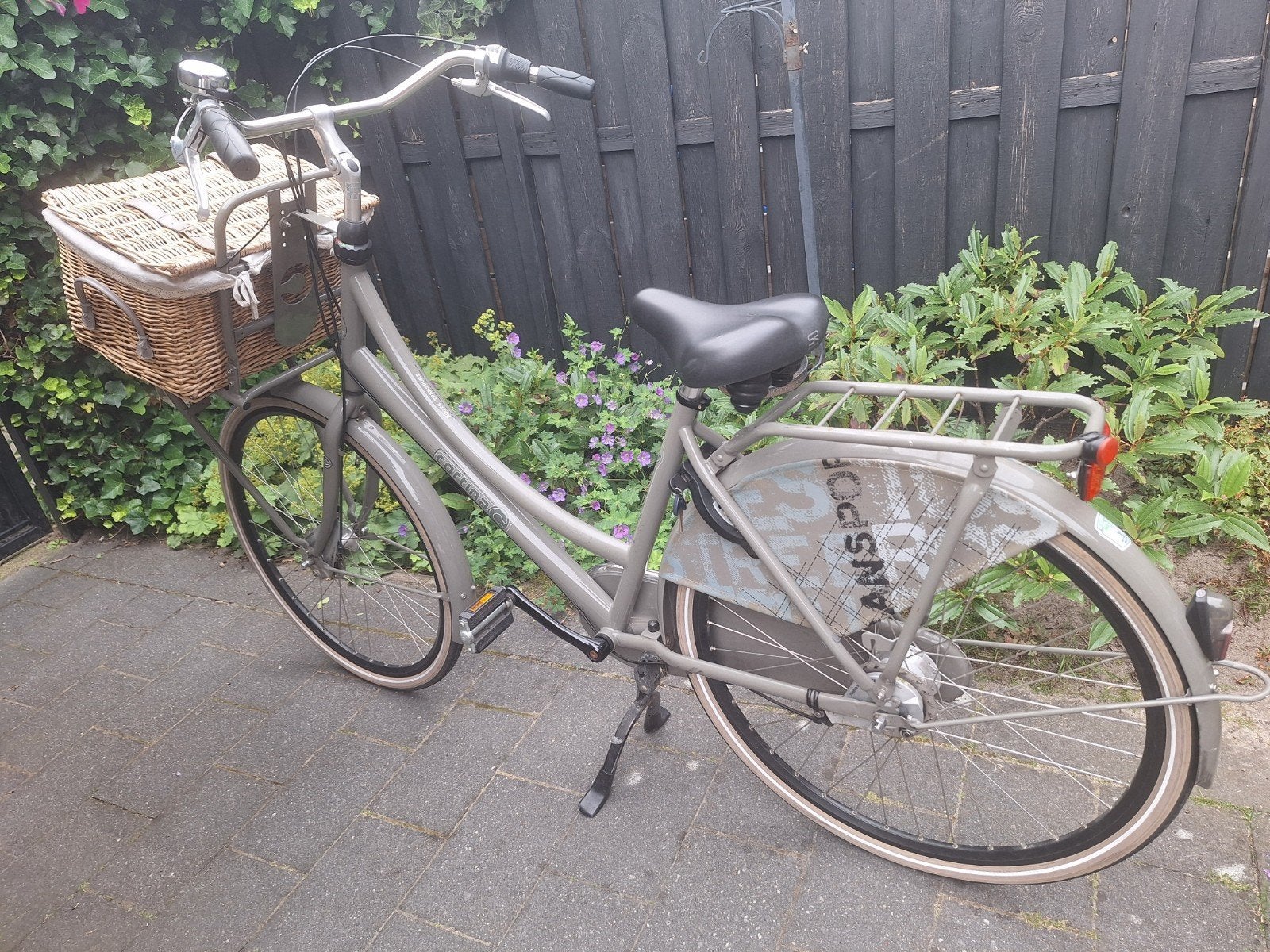 Cortina Roots Transportfiets met mand - Gebruikt, Ophalen