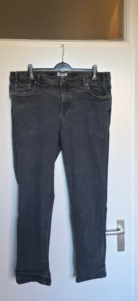 John Baner jeans maat 60 donkergrijs, Kleding | Dames, Spijkerbroeken en Jeans, John Baner, Ophalen of Verzenden, Zo goed als nieuw