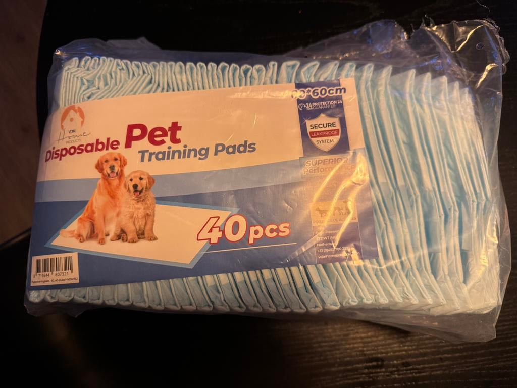 Puppy training pads / plas matjes, Ophalen