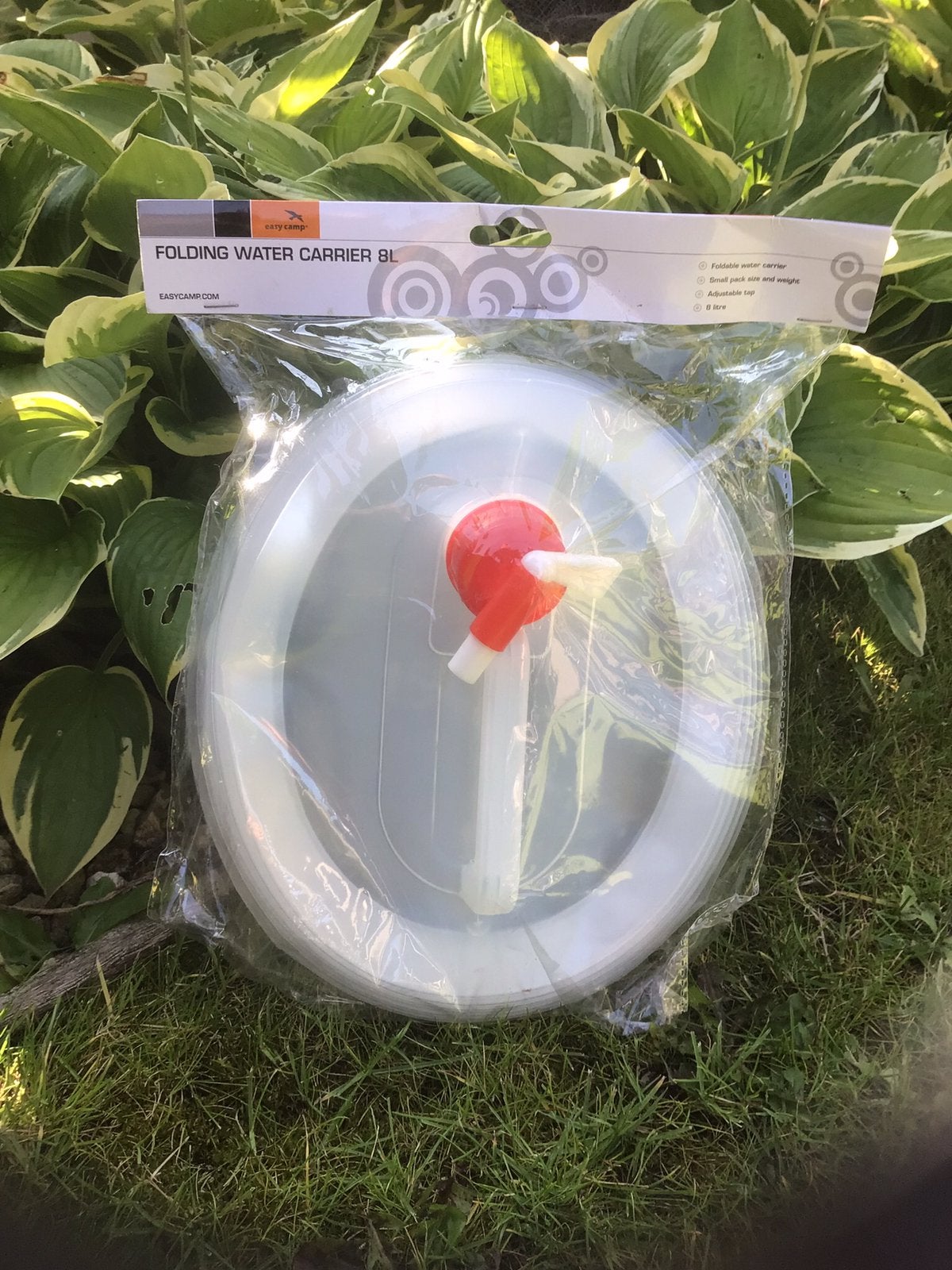 Waterzak, Ophalen, Nieuw