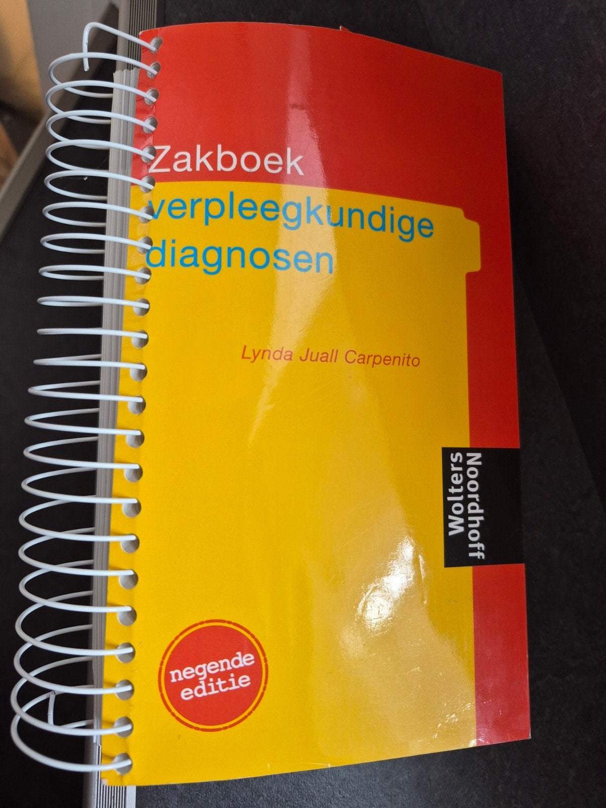 Zakboek verpleegkundige diagnosen - 9e editie, Ophalen of Verzenden, Zo goed als nieuw, Lynda Juall Carpenito, MBO