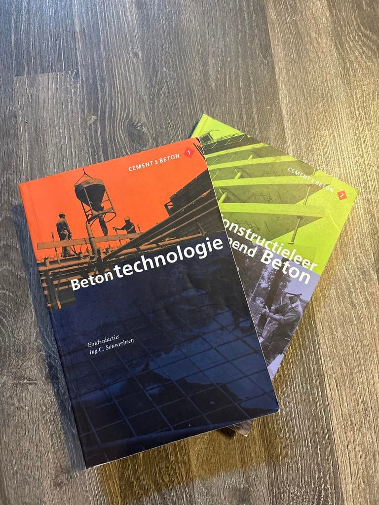 Cement & Beton: Betontechnologie & Constructieleer, Boeken, Ophalen of Verzenden, Zo goed als nieuw