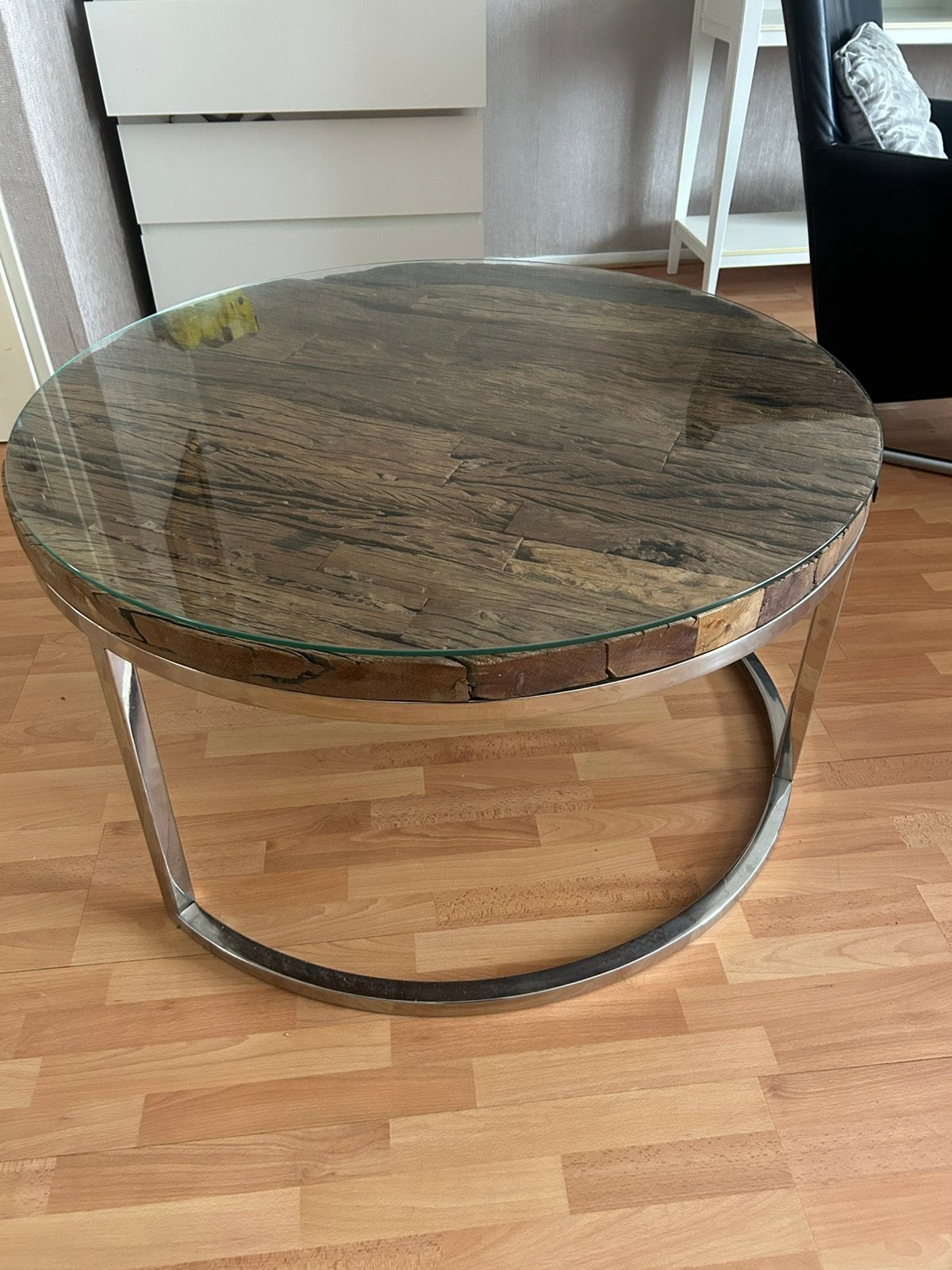 Richmond salontafel, Ophalen, Eikenhout, 50 tot 100 cm, Zo goed als nieuw