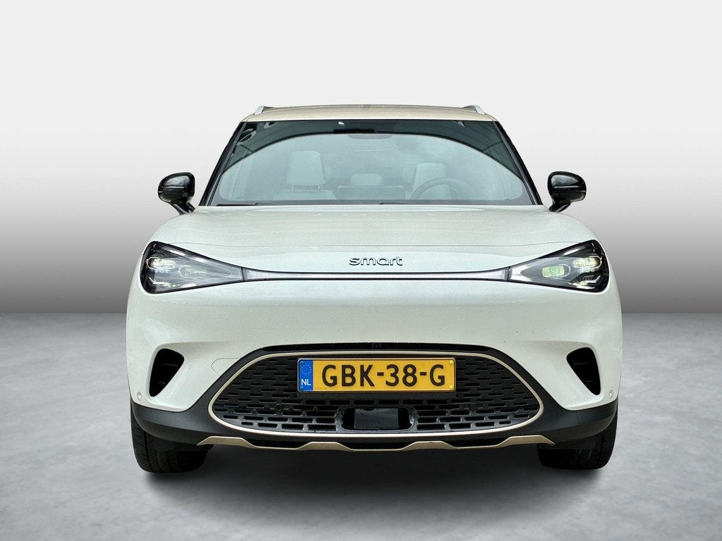 smart #1 Launch Edition 66 kWh, Auto's, Smart, Automaat, Achterwielaandrijving, Gebruikt, Wit