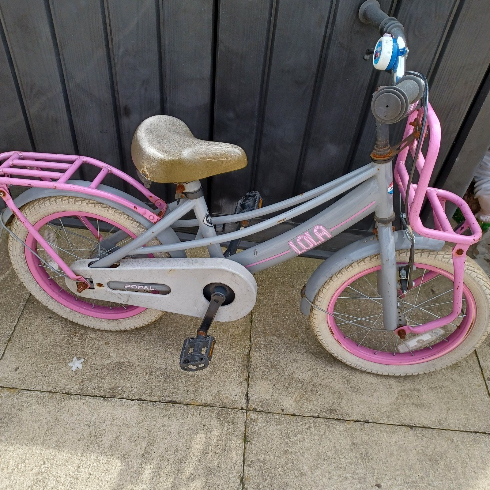 Popal 16 inch meisjesfiets/kinderfiets 30€, Ophalen, Gebruikt, 16 tot 20 inch