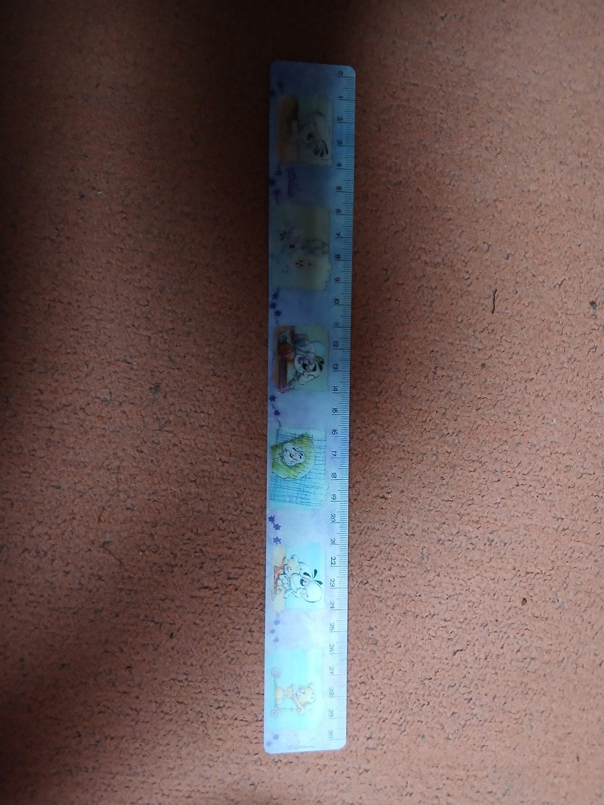 Diddl liniaal 30 cm - Leuk voor school of verzameling, Verzamelen, Ophalen of Verzenden, Verschillende figuren, Gebruikt, Overige typen