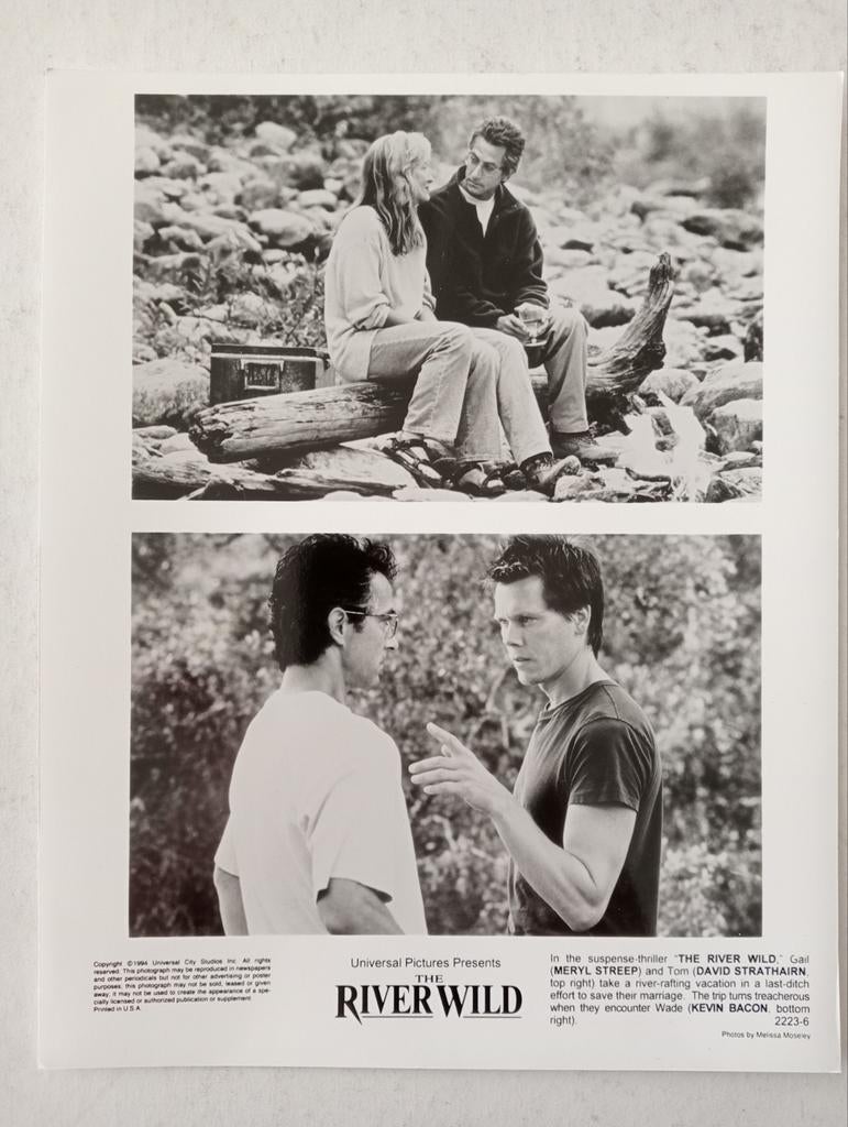 Originele persfoto The River Wild (1994) Meryl Streep, Verzamelen, Foto's en Prenten, 1980 tot heden, Foto, Ophalen of Verzenden