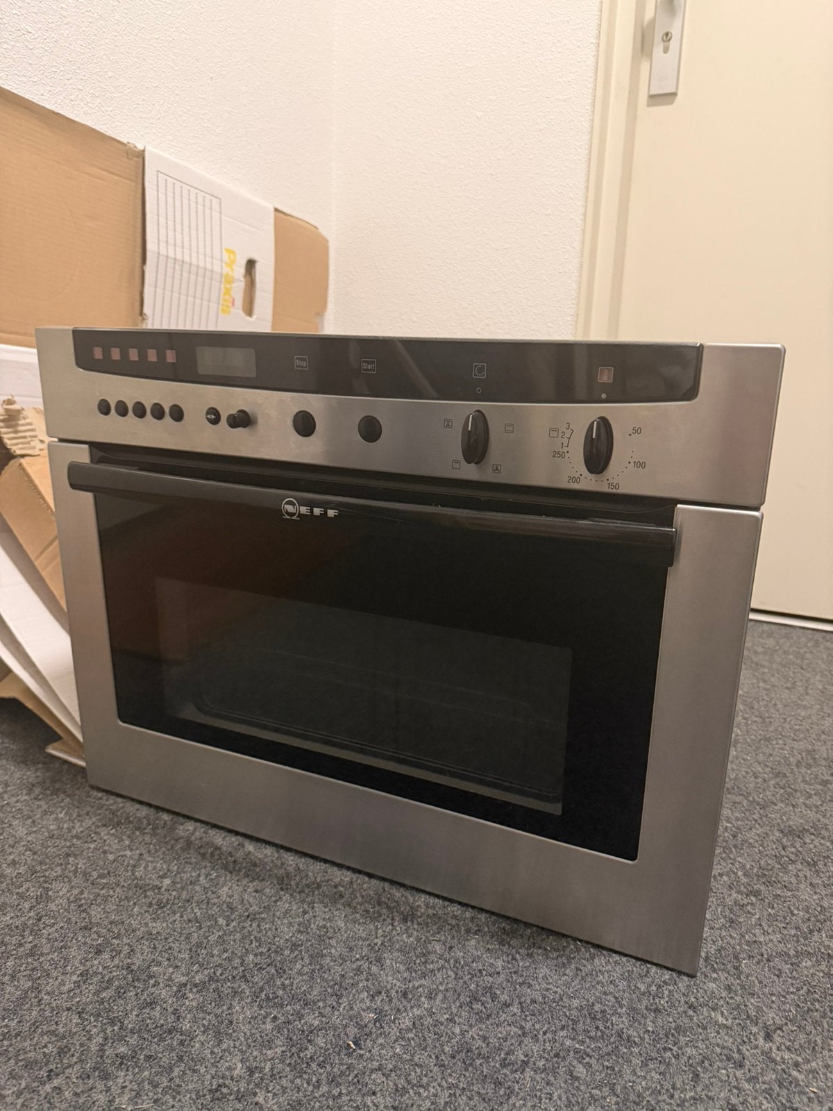 Neff inbouw combi oven, Ophalen, 45 tot 50 cm, Gebruikt, Neff