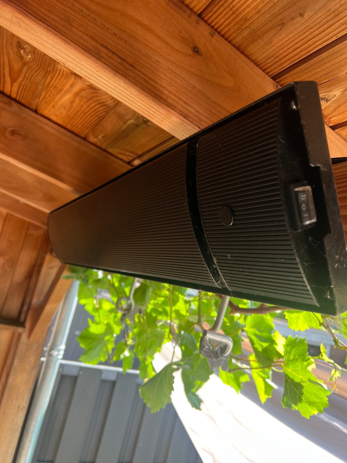 Infrarood Heater - Zo goed als nieuw, krachtige warmte, Tuin en Terras, Terrasverwarmers, Ophalen, Zo goed als nieuw, Elektrisch