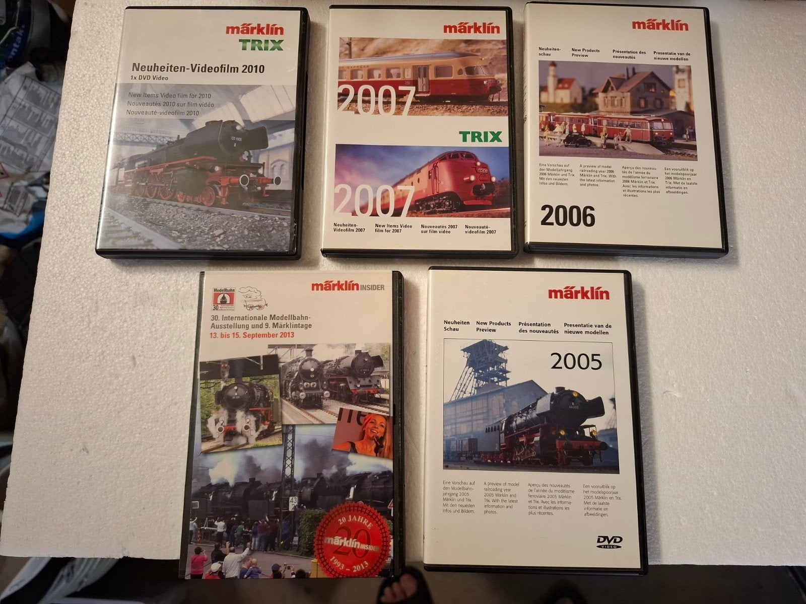 Marklin dvds, Wisselstroom, Overige typen, Ophalen of Verzenden, Zo goed als nieuw