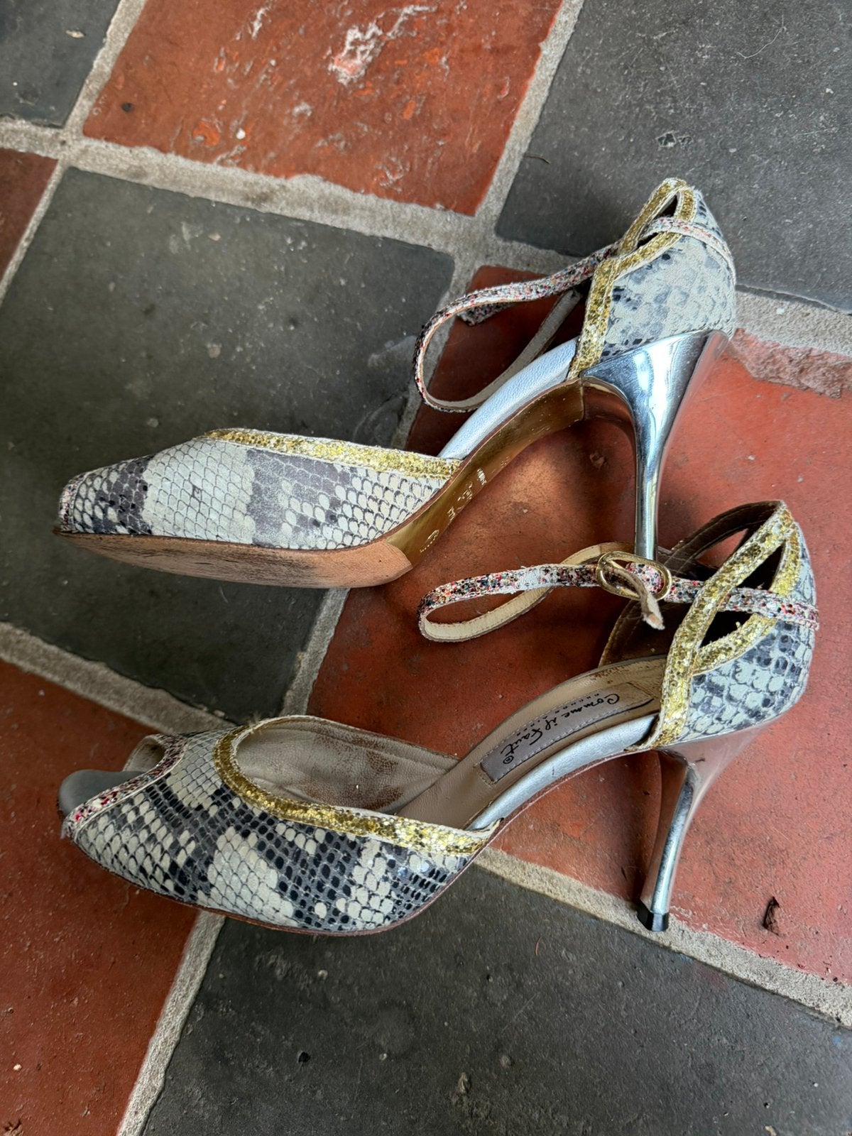 Tango dans schoenen 38 Comme il Faut’, Overige kleuren, Dansschoenen, Ophalen of Verzenden, Gedragen