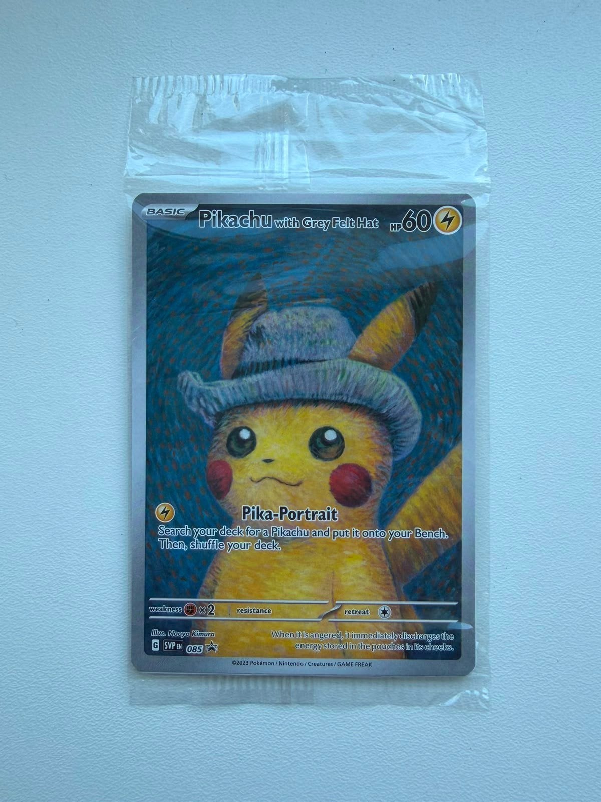 Pikachu Van Gogh - sealed, Ophalen, Nieuw