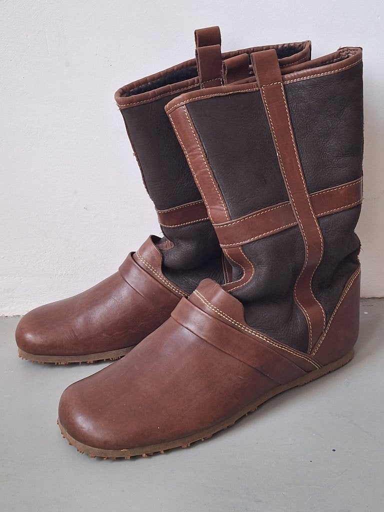 Yield Y2K vintage laarzen, Bruin, Verzenden, Boots, Nieuw