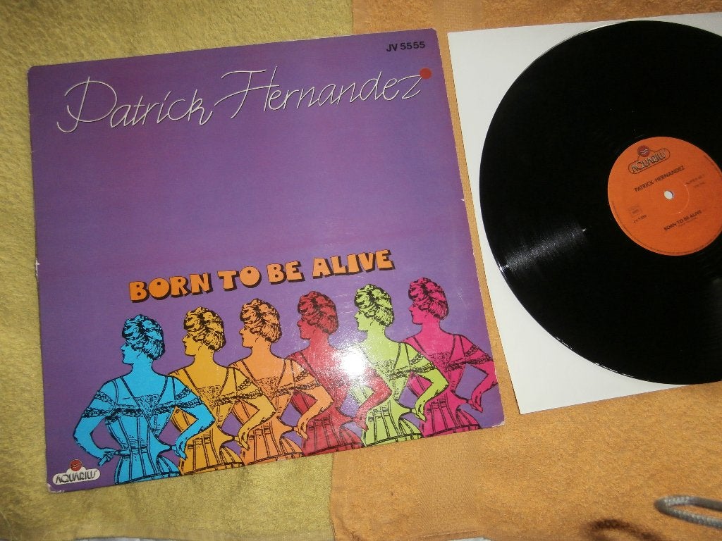 12" Maxi-single - Patrick Hernandez - Born To Be live., Cd's en Dvd's, Pop, 12 inch, Fotohoes, Ophalen of Verzenden