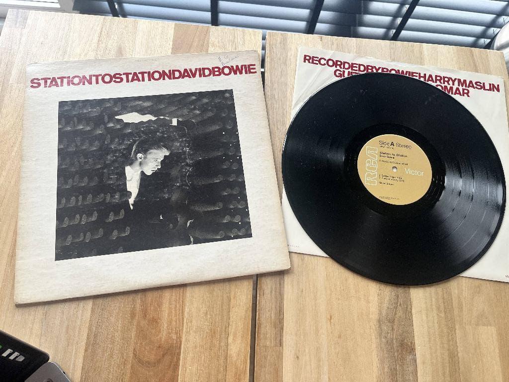 David Bowie - Station to Station USA drukking, Ophalen of Verzenden, Gebruikt, 12 inch, Poprock