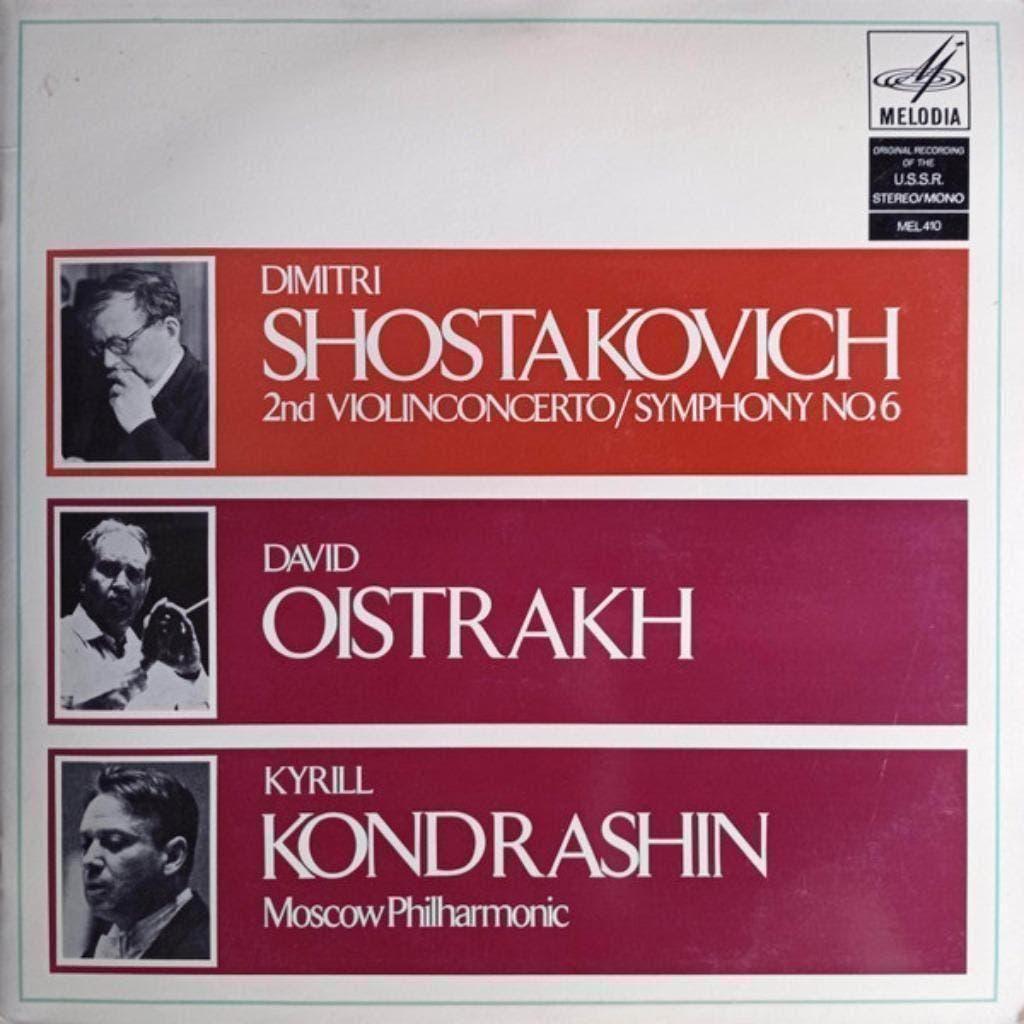David Oistrach Shostakovich Kondrashin Violin Concerto, Cd's en Dvd's, Vinyl | Klassiek, Kamermuziek, Ophalen of Verzenden, Zo goed als nieuw