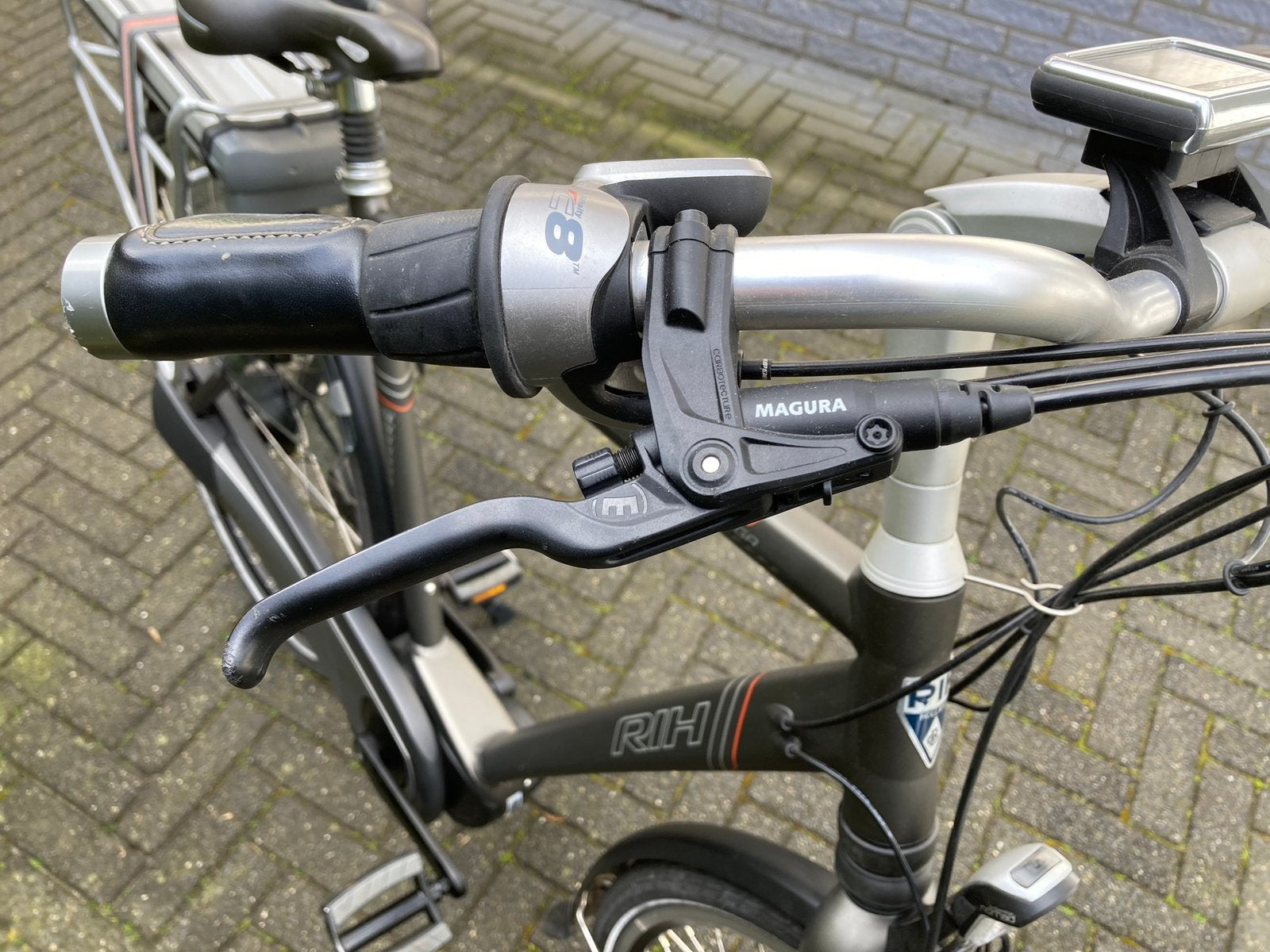 E-bike Omeg X, 28 inch, Vering, Velgrem, Zo goed als nieuw