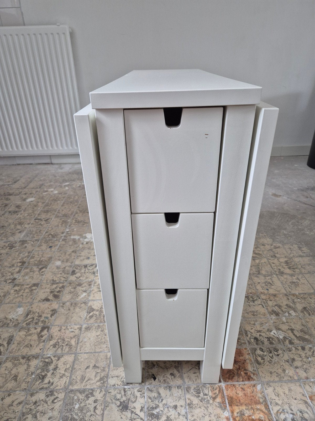 IKEA NORDEN klaptafel wit – 26/89/152  80 cm, Huis en Inrichting, Tafels | Eettafels, Ophalen of Verzenden, Gebruikt, Rechthoekig