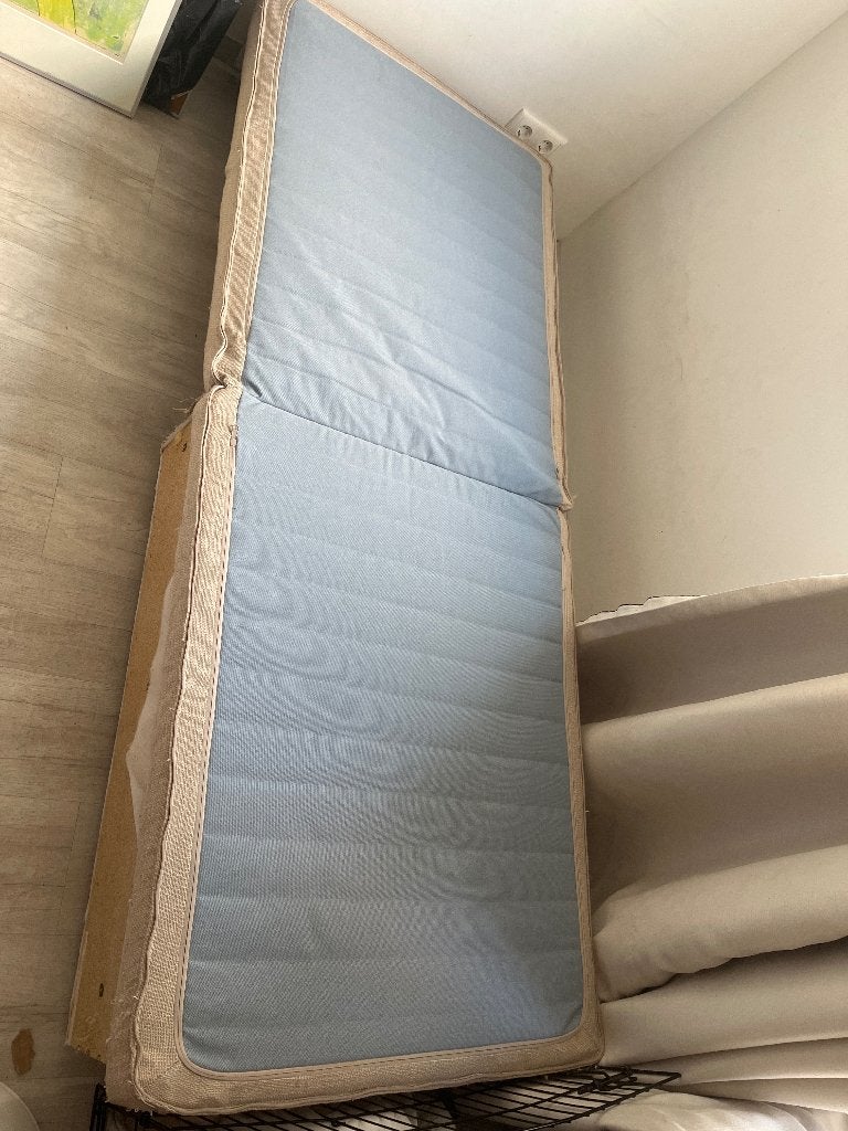 Logeerbed onbeslapen, Ophalen, Overige materialen, Gebruikt, Eenpersoons