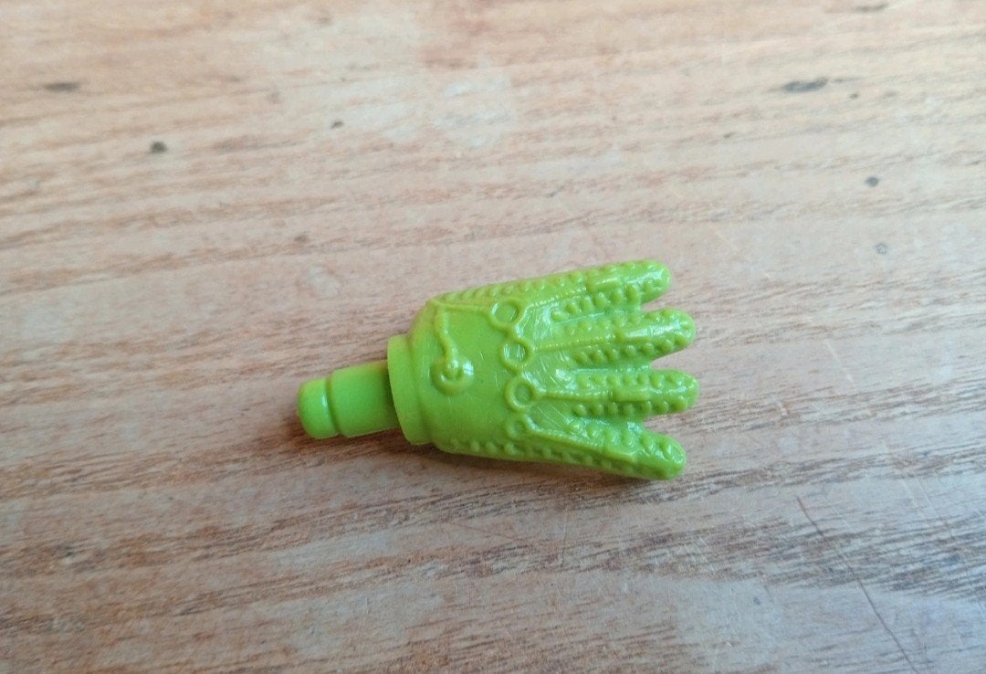 Bravestarr handlebar 80s figuur hand part, Ophalen of Verzenden, Gebruikt