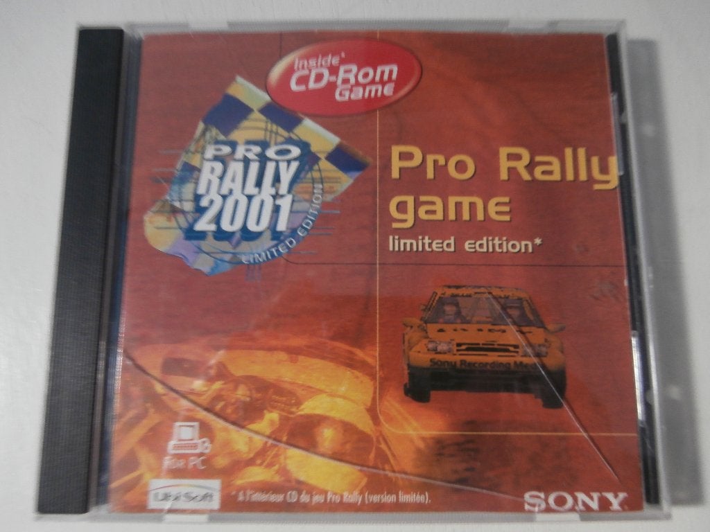 Pc spel Race spel Pro Rally computer CD-Rom game Sony, 1 speler, Racen en Vliegen, Ophalen of Verzenden, Zo goed als nieuw