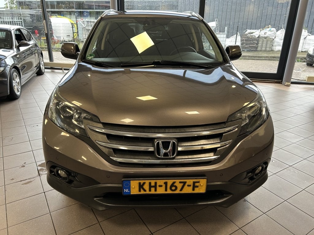 Honda CR-V 1.6D Elegance, Auto's, Voorwielaandrijving, Gebruikt, 4 cilinders, Bruin
