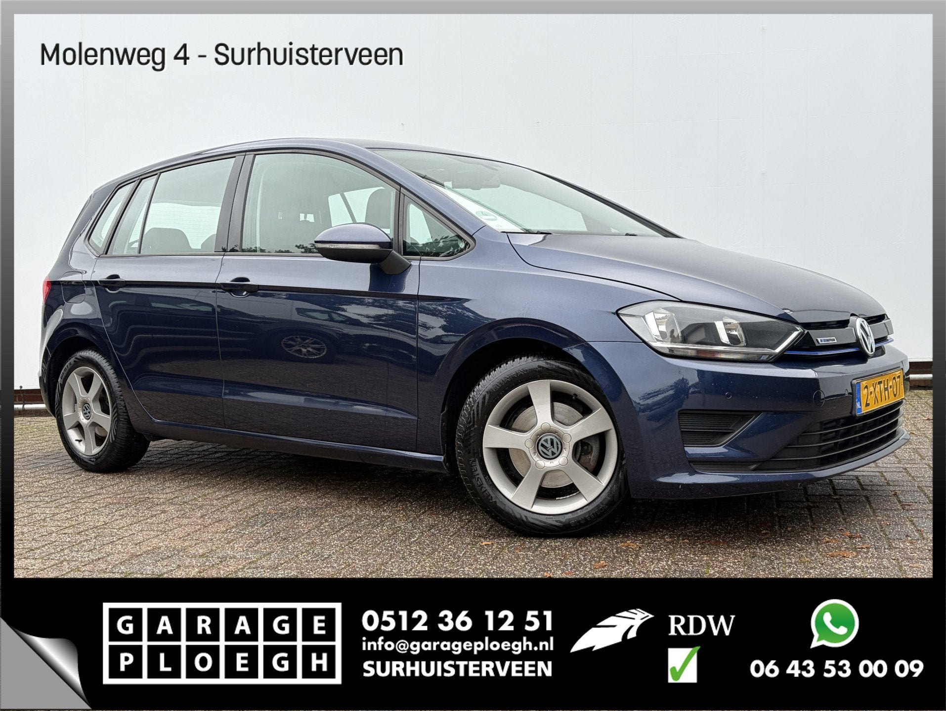 Volkswagen Golf Sportsvan 1.6 TDI Comfortline BlueMotion Tre, Auto's, Voorwielaandrijving, Euro 5, 28 km/l, Gebruikt