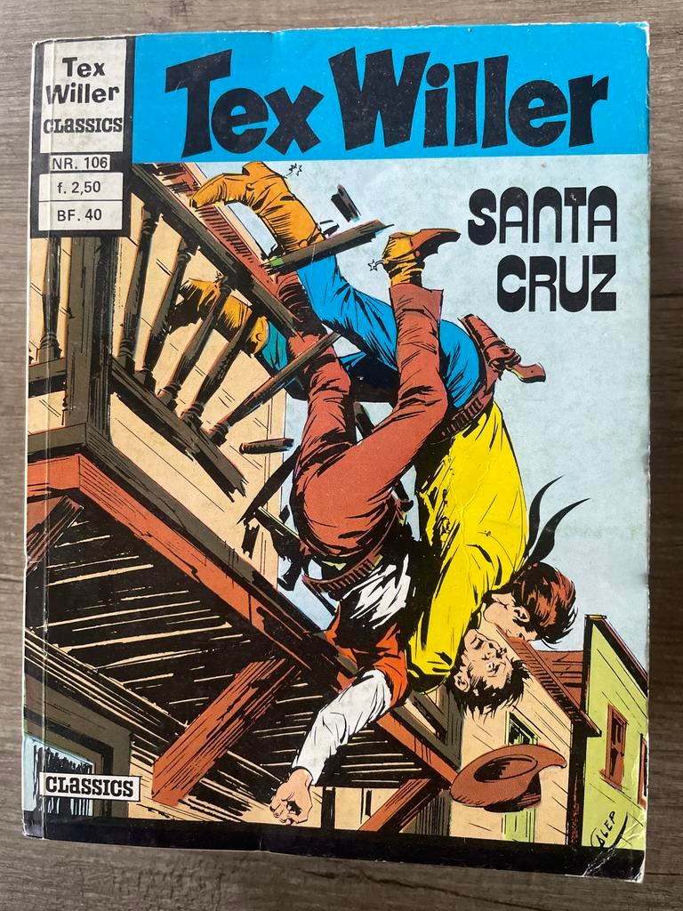 Tex Willer Classics Nr. 106 - Santa Cruz, Eén stripboek, Ophalen of Verzenden, Gelezen