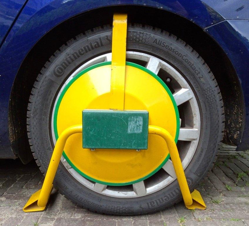 Wielklem voor aanhanger, caravan of camper, Ophalen, Gebruikt