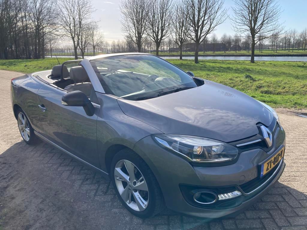 Renault Mégane 1.2 TCE 97KW Coupe Cabrio 2014 Grijs, Voorwielaandrijving, 1490 kg, 4 cilinders, Cabriolet