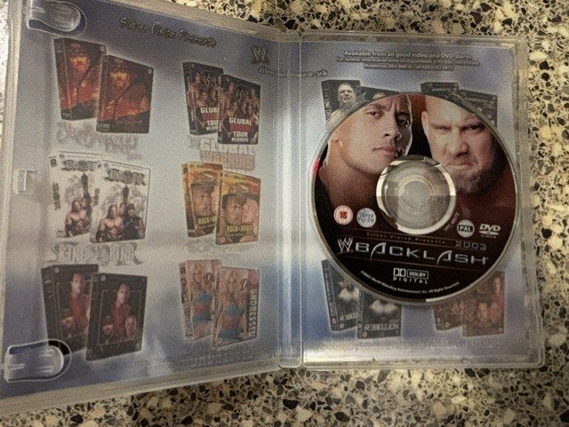 WWE Backlash 2003, Engels, Overige typen, Ophalen of Verzenden, Zo goed als nieuw