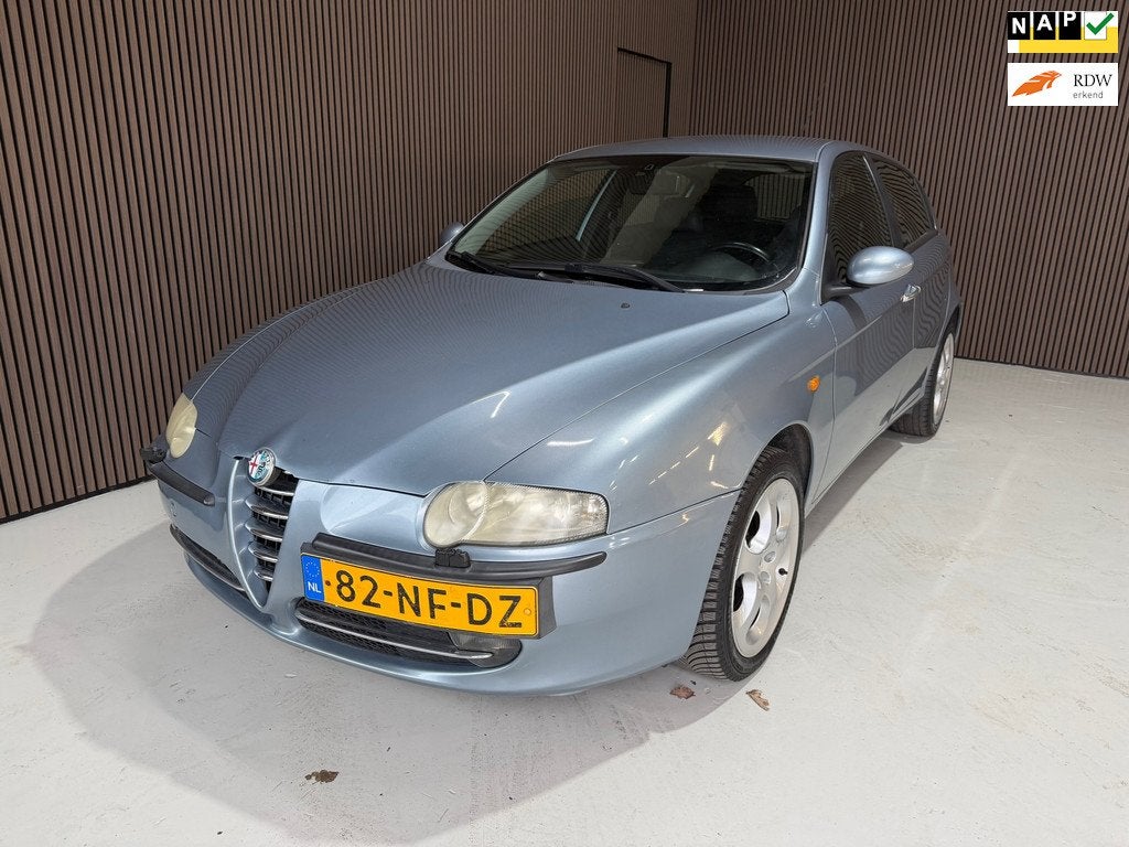 Alfa Romeo 147 1.6 T.Spark Edizione Limitata LEER CLIMA Nieu, Auto's, Alfa Romeo, Bedrijf, Te koop, ABS, Airbags, Airconditioning