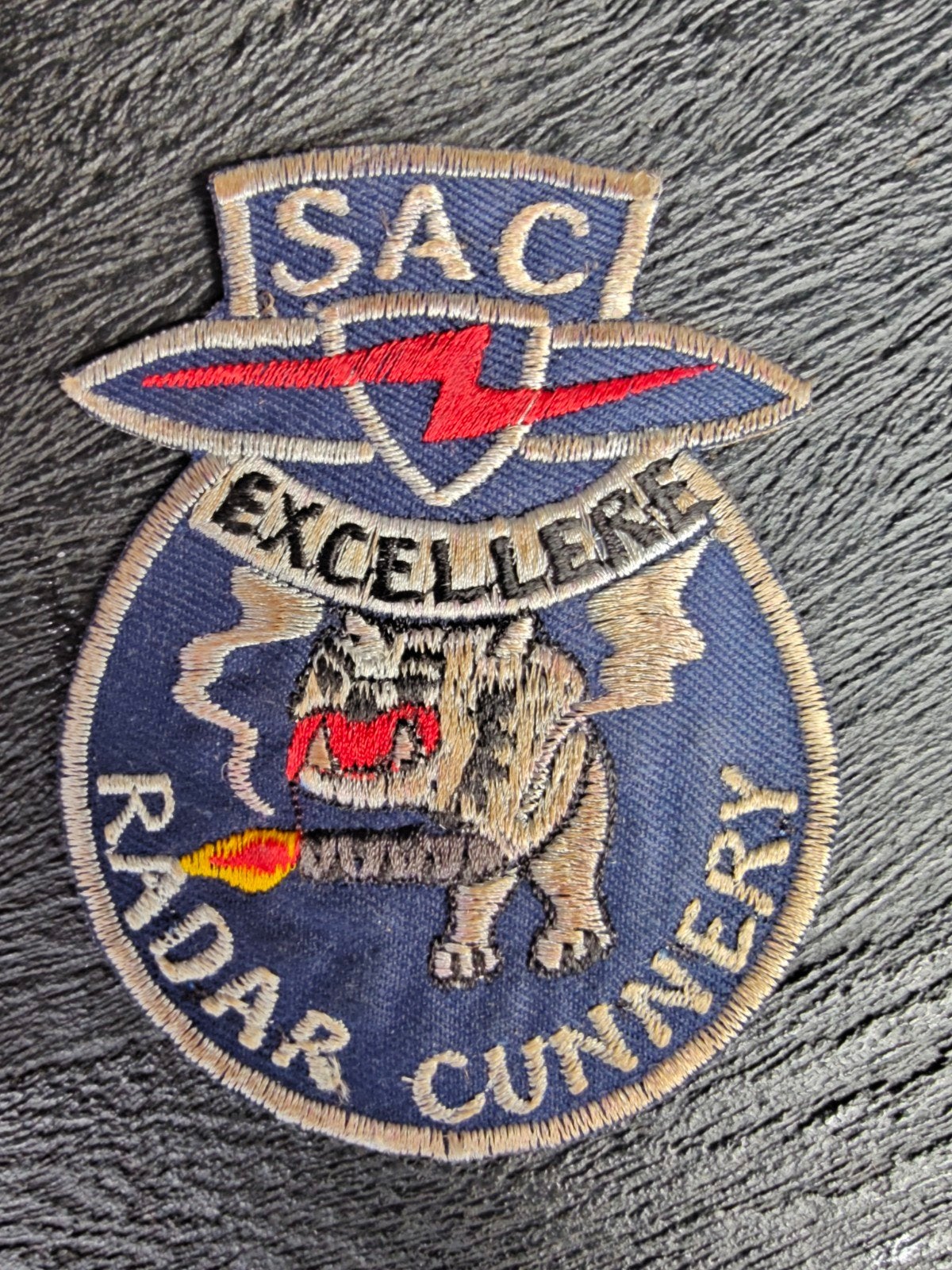 patch Radar Gunners SAC, Ophalen of Verzenden, Luchtmacht, Amerika, Embleem of Badge