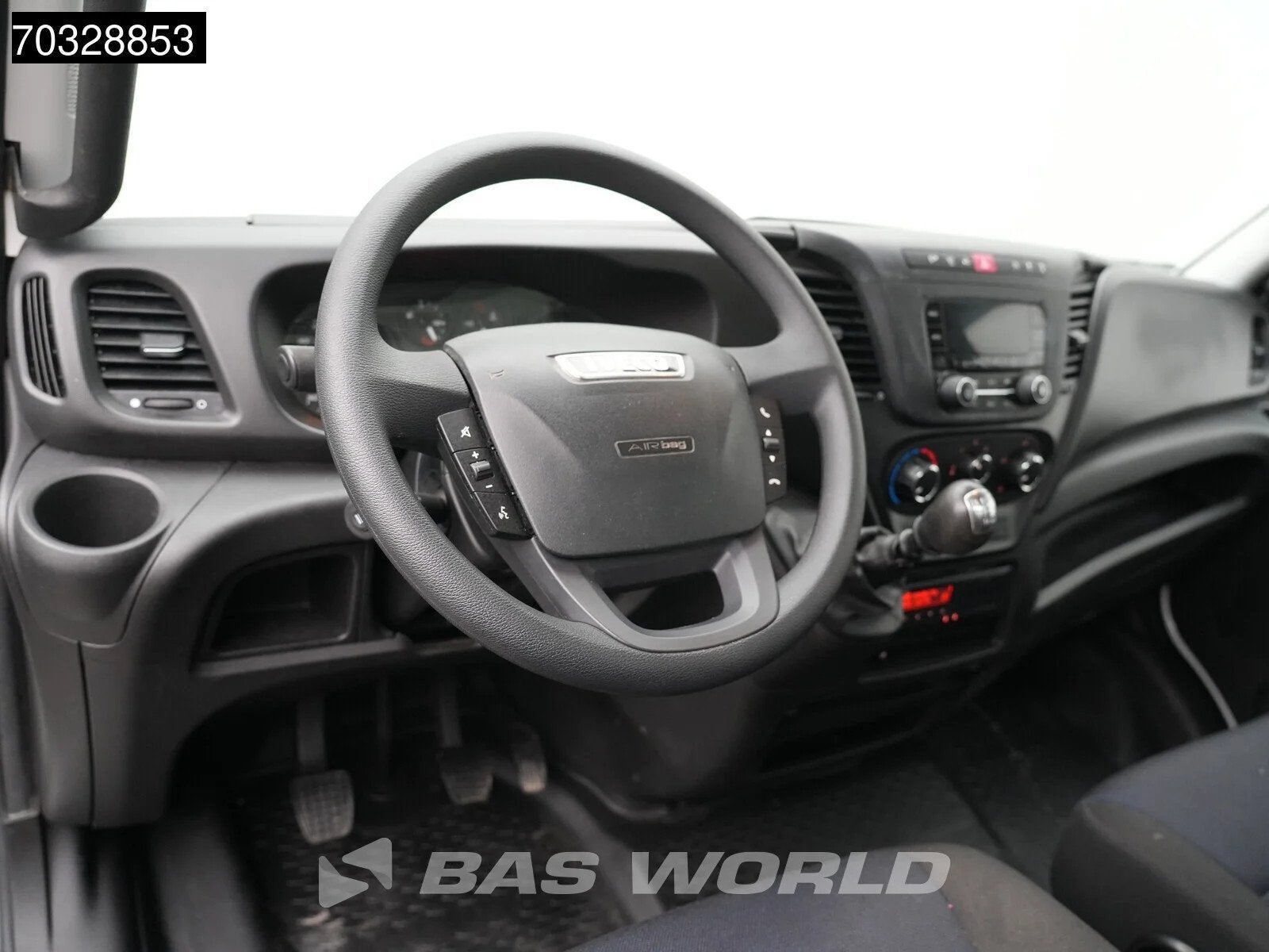 Iveco Daily 65C15 3.0L 150PK Kipper Euro6 Airco Cruise Tippe, Auto's, Bestelauto's, Stof, Gebruikt, Euro 6, 4 cilinders