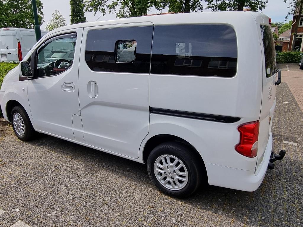 Nissan Nv200 1.6 I 81KW 2015 Wit, Auto's, Nissan, Particulier, NV200 Evalia, ABS, Achteruitrijcamera, Airbags, Airconditioning