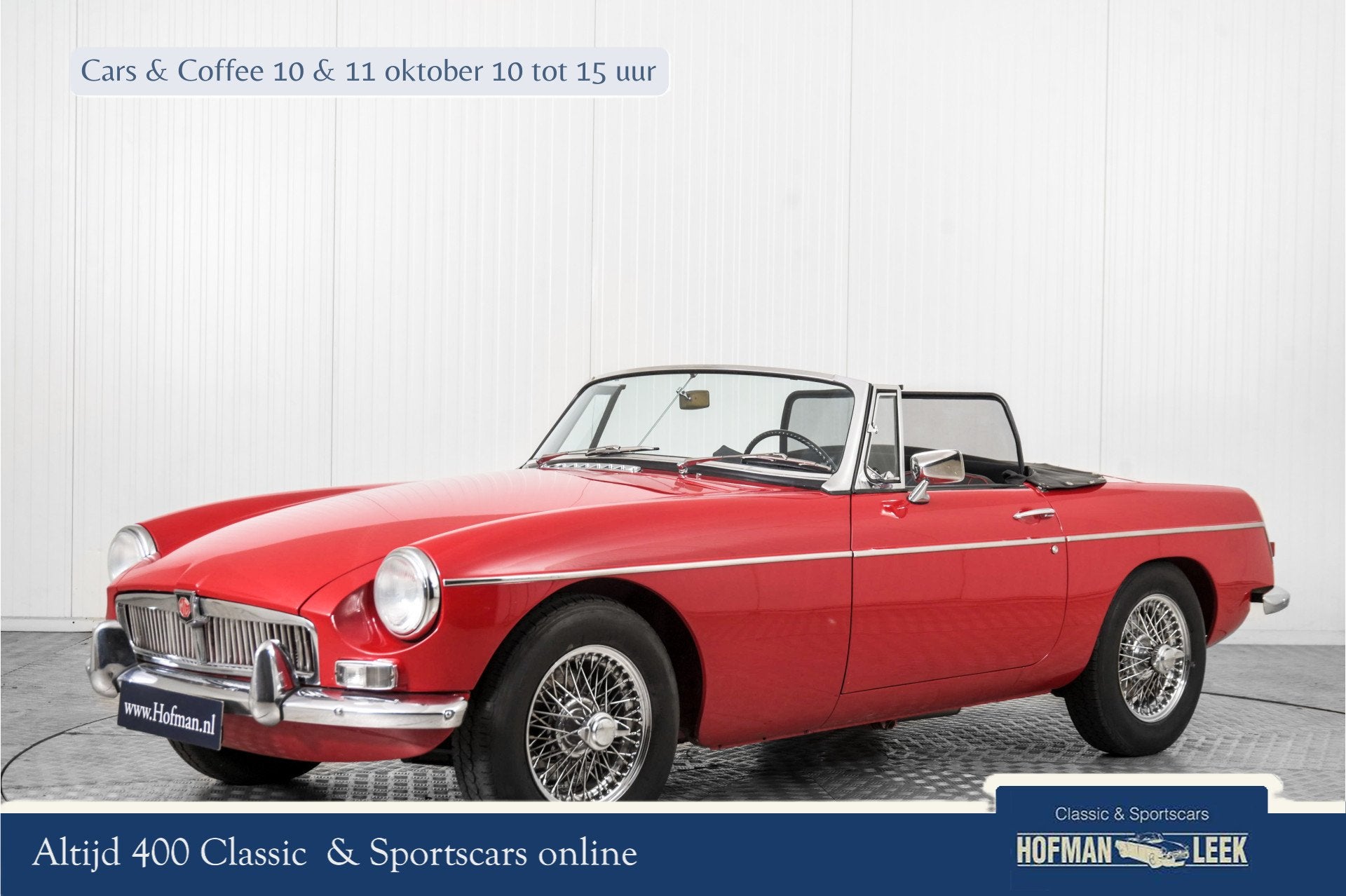 MG B MGB overdrive chroom spaakwielen (bj 1966), Auto's, Achterwielaandrijving, Gebruikt, 4 cilinders, Cabriolet